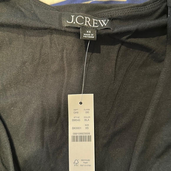 Jcrew wrap top with tartan bow - Picture 5 of 5